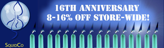 Squidco 16th Anniversay Sale