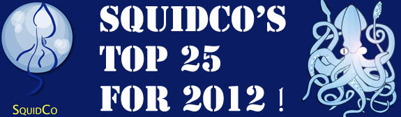 Squidco Top 25 for 2012