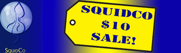 Squdico $10 Sale