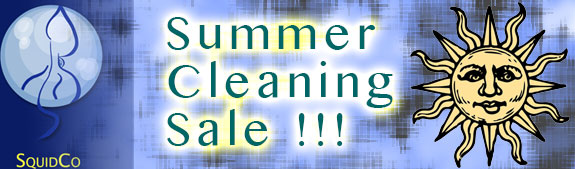 Squidco's Summer Cleaning Sale