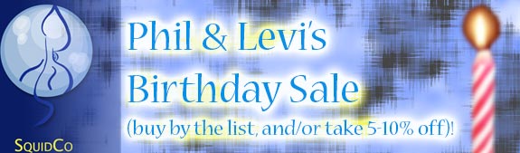 Phil & Levi's Birthday Sale