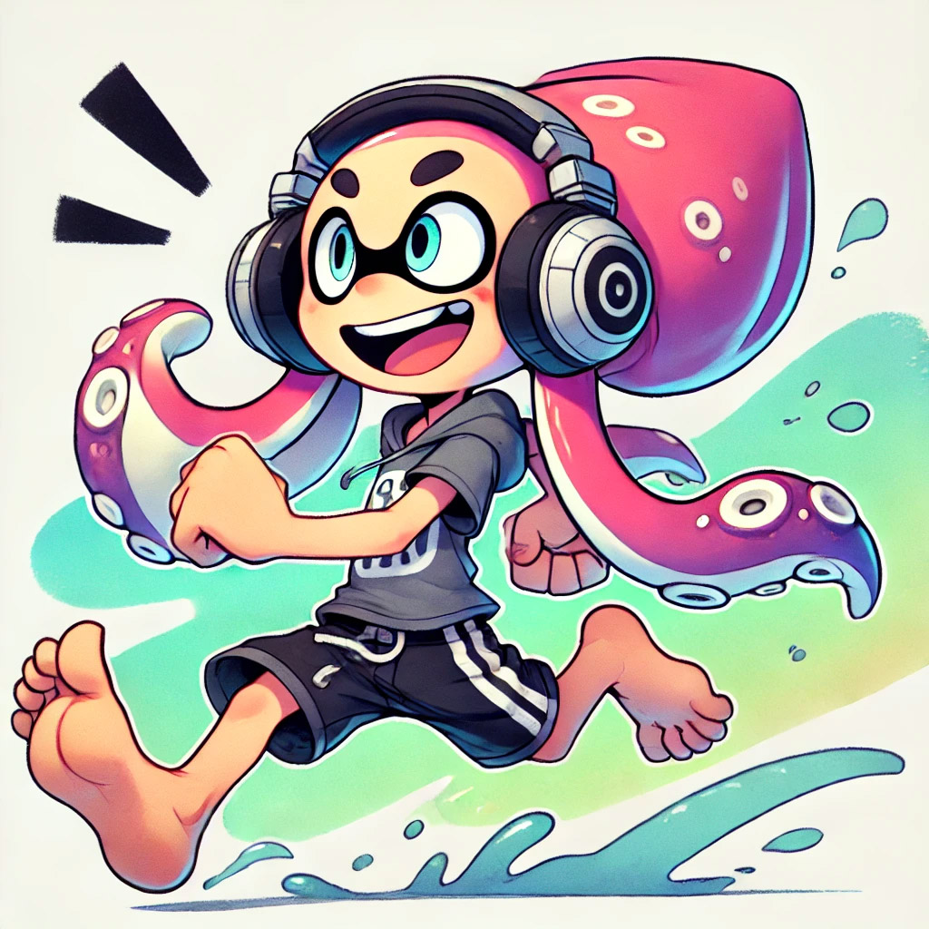 SquidBoy Running Late